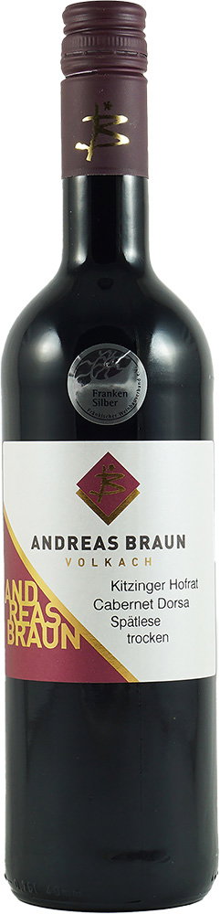 2023 Kitzinger Hofrat Cabernet Dorsa Spätlese Bordeaux Flasche