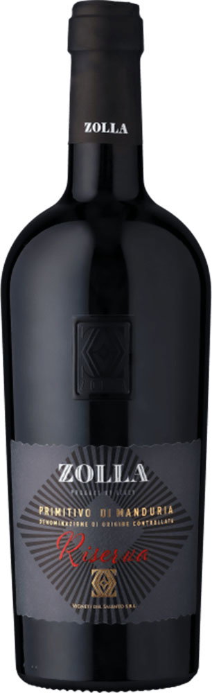 2018 Zolla Primitivo di Manduria Riserva DOC