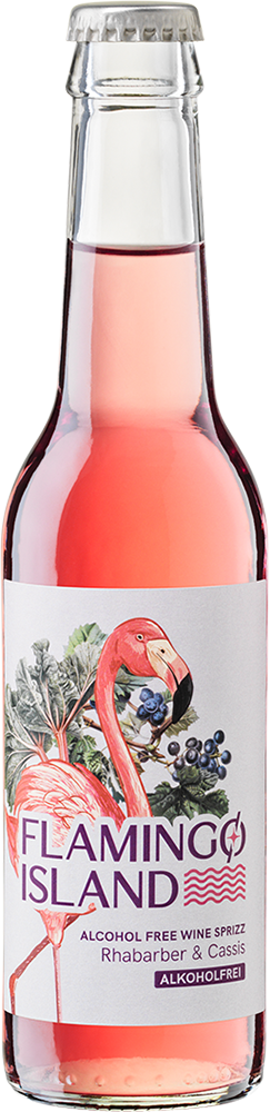 Flamingo Island Rhabarber & Cassis Alcohol Free Wine Sprizz 0,275 L