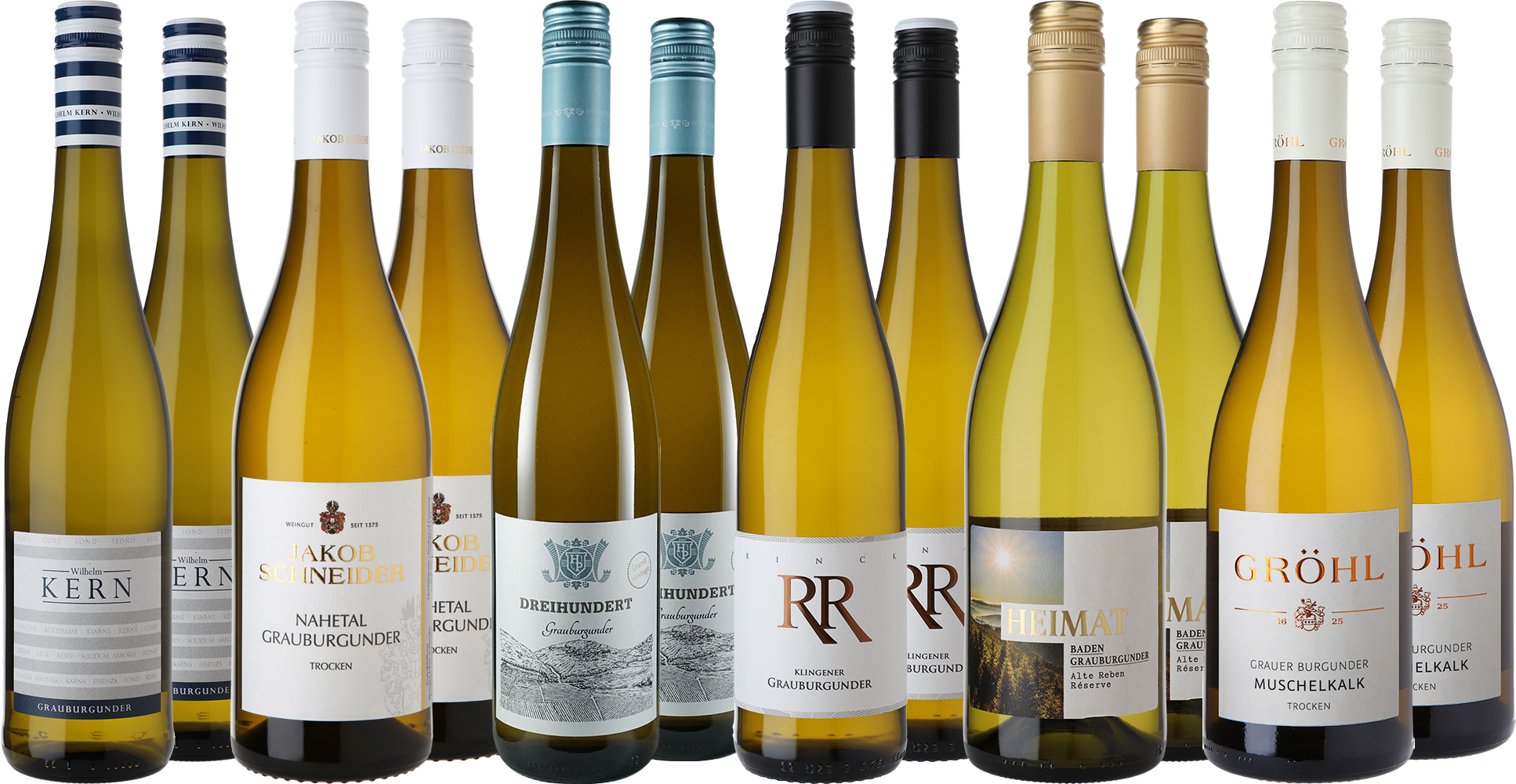 Großes Grauburgunder Premium-Paket