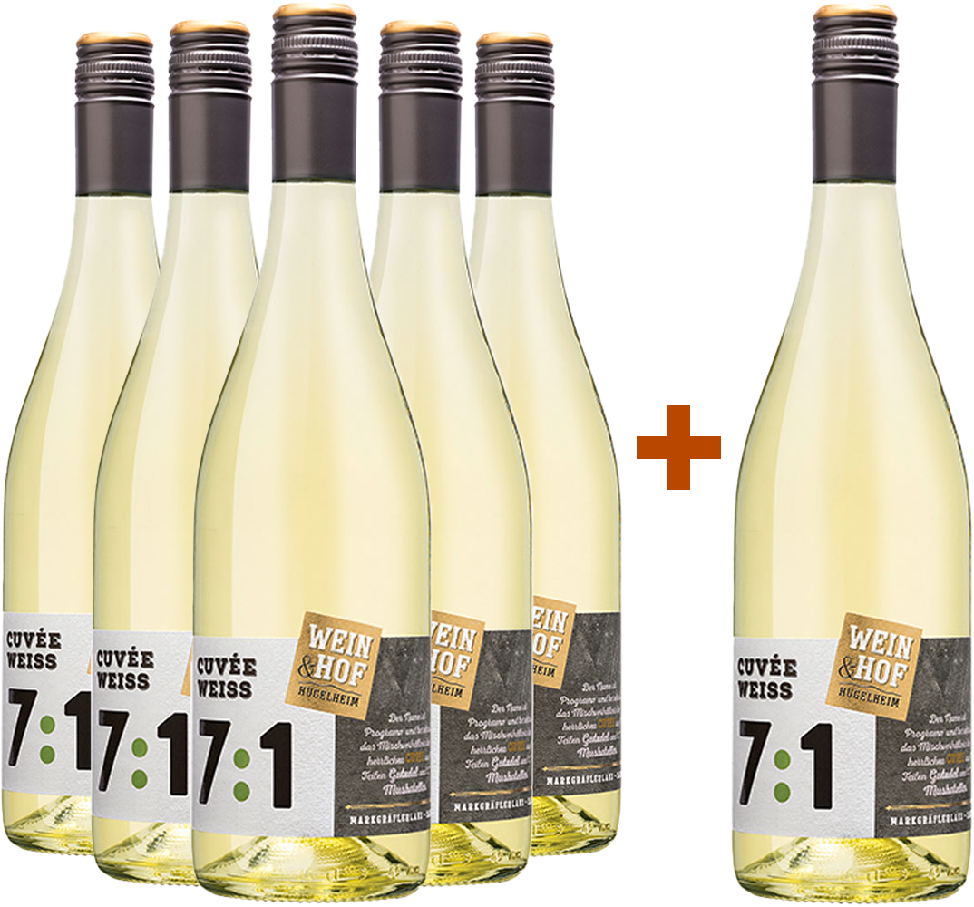 5+1 Paket Cuvée 7:1 trocken