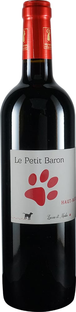 2022 Le Petit Baron Haut-Médoc AOP reflection
