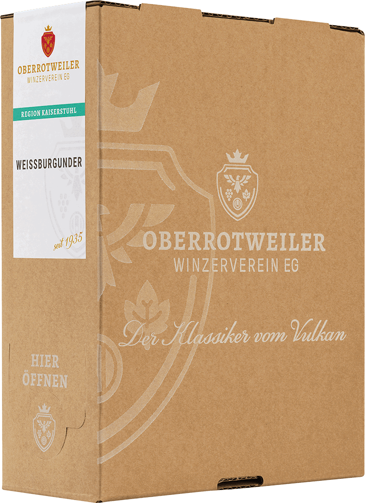 2025 Weißburgunder, Bag-in-Box, 3 L, Region Kaiserstuhl, Baden 3,0 L