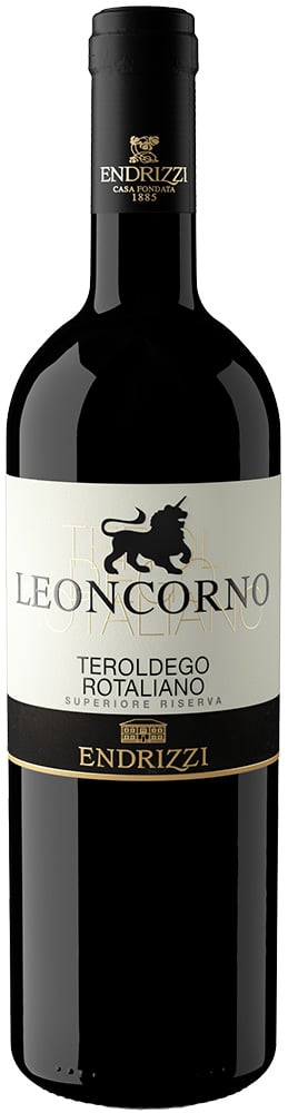 2021 Leoncorno Teroldego Rotaliano Superiore Riserva Trentino DOC reflection