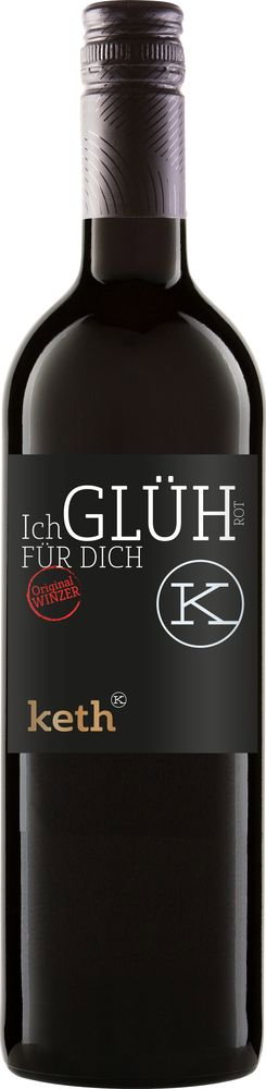 Winzerglühwein SONDEREDITION "Ich glüh für dich" Rot 1,0 L