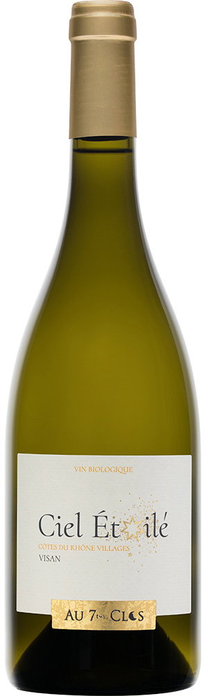 2023 "Ciel étoilé Blanc" Côtes du Rhône Villages visan AOP BIO