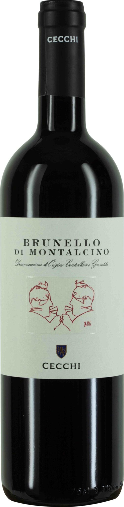 2020 Brunello di Montalcino DOCG reflection