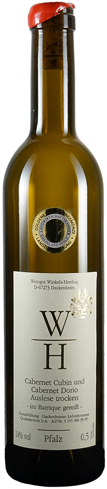 2003 Dackenheimer Liebesbrunnen Cabernet Dorio & Cabernet Cubin Auslese RARITÄT 0,5 L