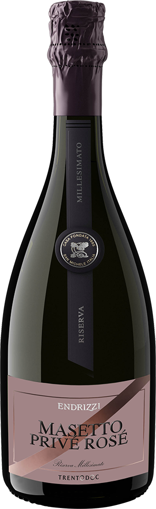2016 MASETTO PRIVE' ROSE' Riserva Trento Doc
