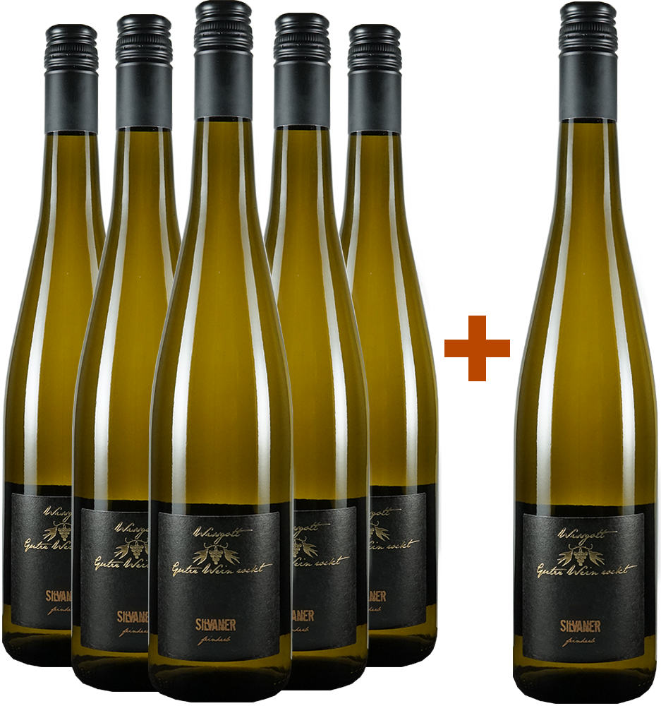 5+1 Paket Silvaner feinherb