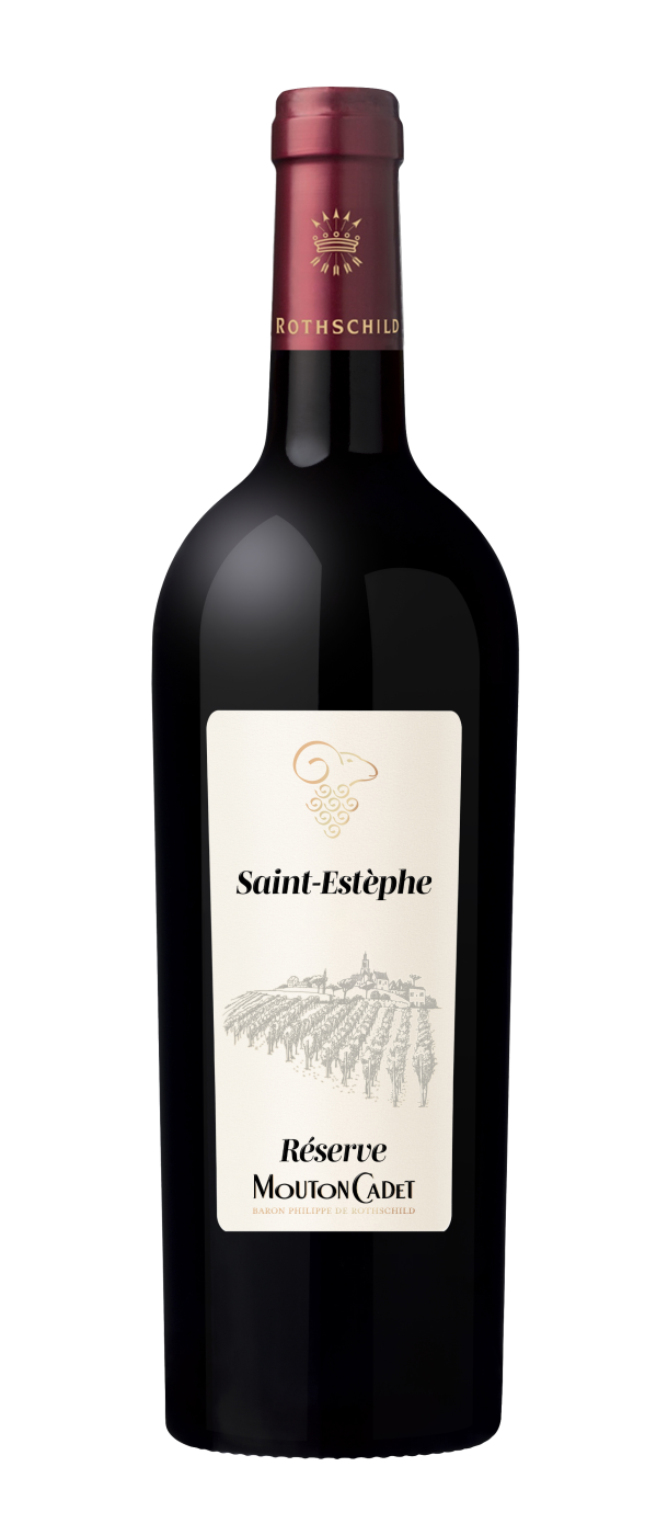 2019 Mouton Cadet Reserve Saint-Estephe AOP reflection