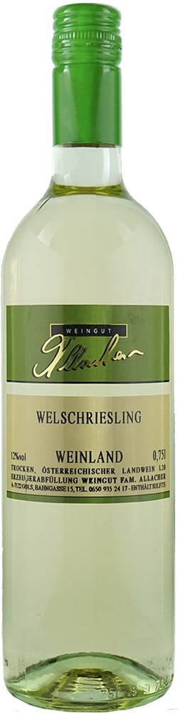 2025 Welschriesling