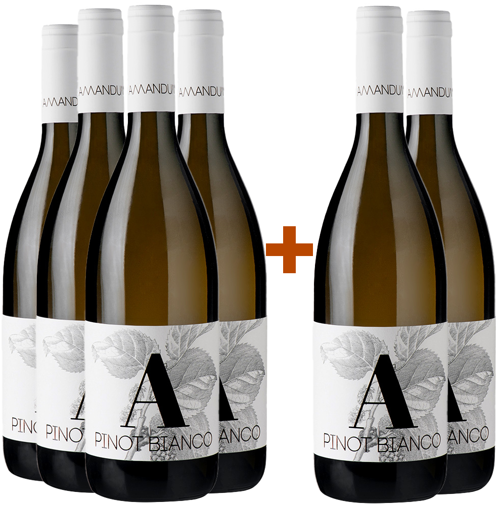 4+2 Paket Pinot Bianco Friuli Isonzo DOC
