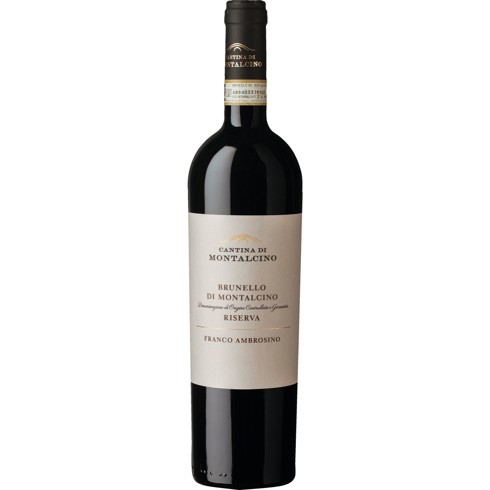 2012 Franco Ambrosino Brunello Riserva reflection