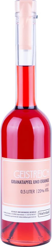 Granatapfel-Orangen Likör 0,5 L