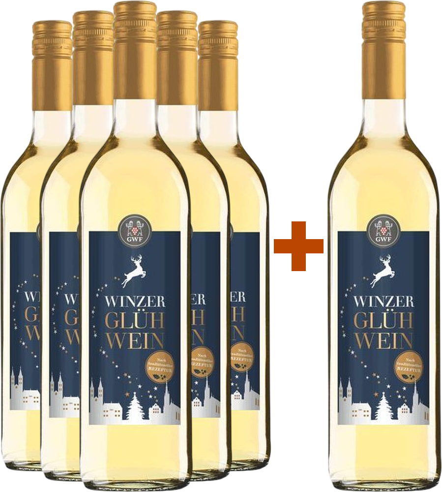 5+1 Paket Winzer-Glühwein Weiß