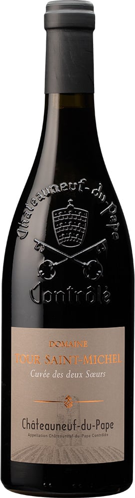 2020 Cuvée des Deux Sœurs Châteauneuf du Pape AOP reflection
