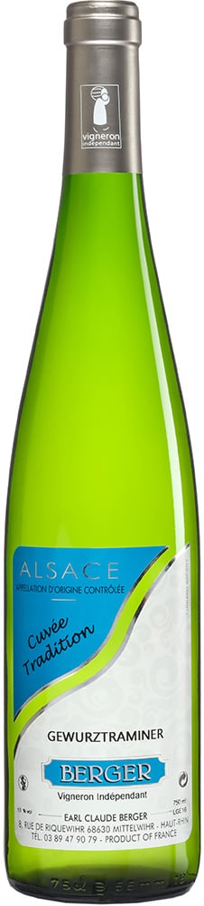 2021 Gewurztraminer Cuvée "Tradition" Alsace AOP
