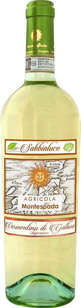 2024 Sabbialuce Vermentino di Gallura DOCG reflection
