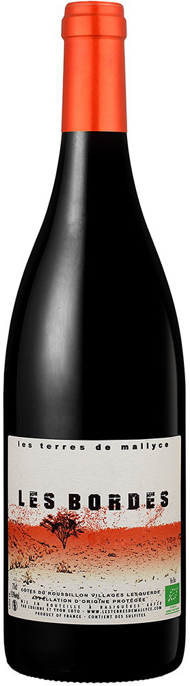2021 Cuvée Les Bordes Côtes du Roussillon Villages AOP BIO reflection