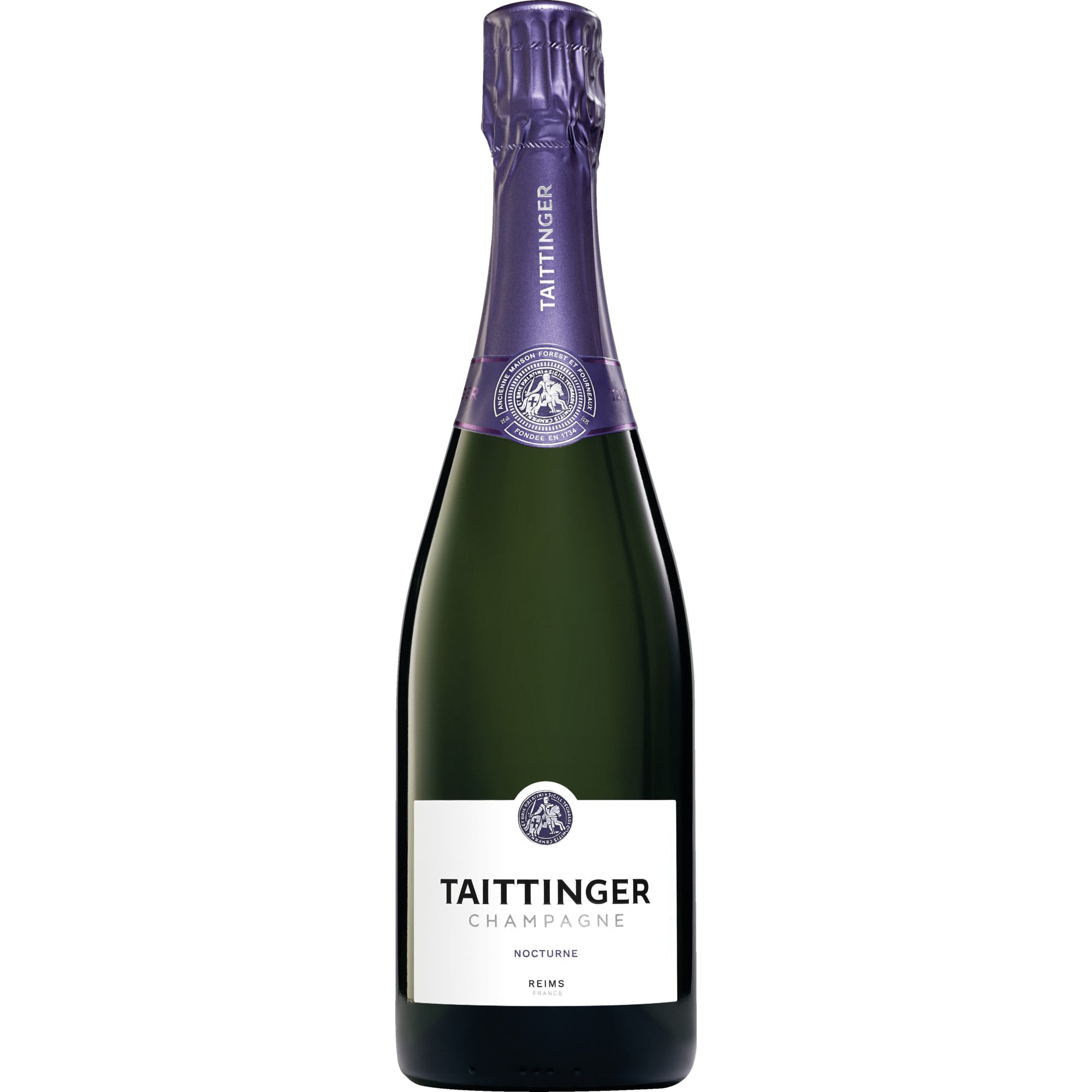 Champagne Taittinger Nocturne reflection