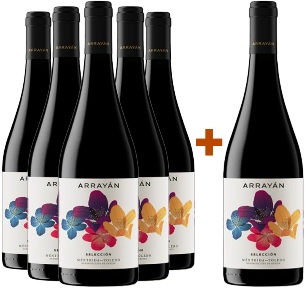 Aktionspaket 5+1 Arrayán Selección Tinto BIO