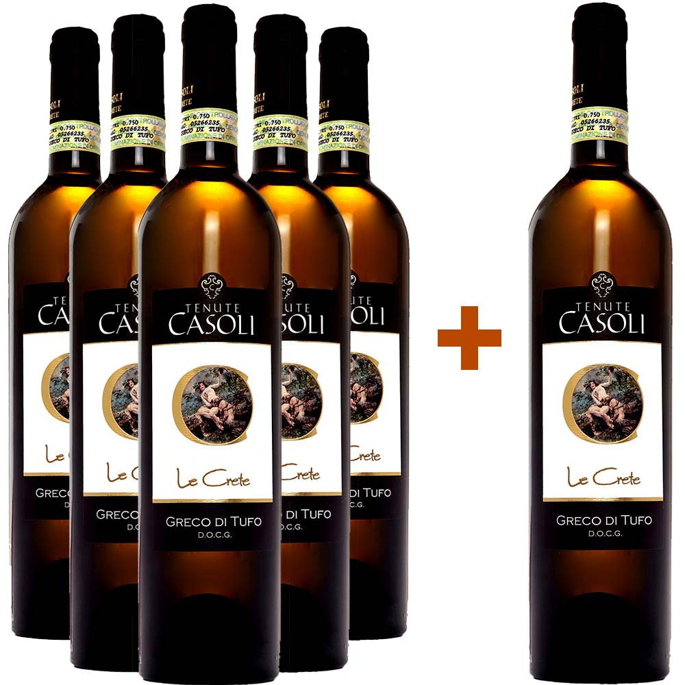 5+1 Paket Le Crete Greco di Tufo DOCG