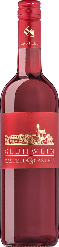 Roter Glühwein reflection