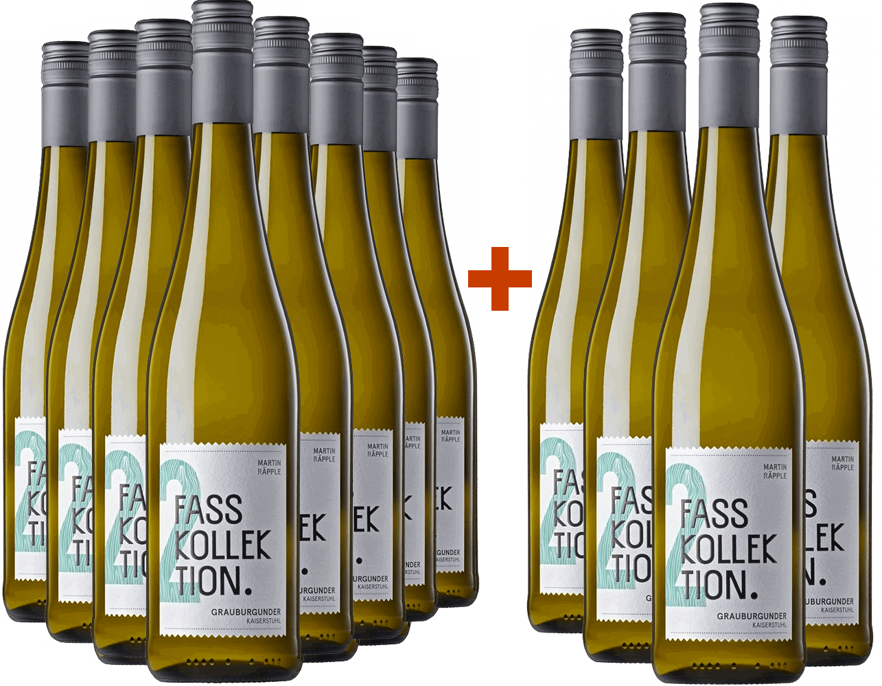 8+4 Paket Kaiserstuhl Grauburgunder trocken