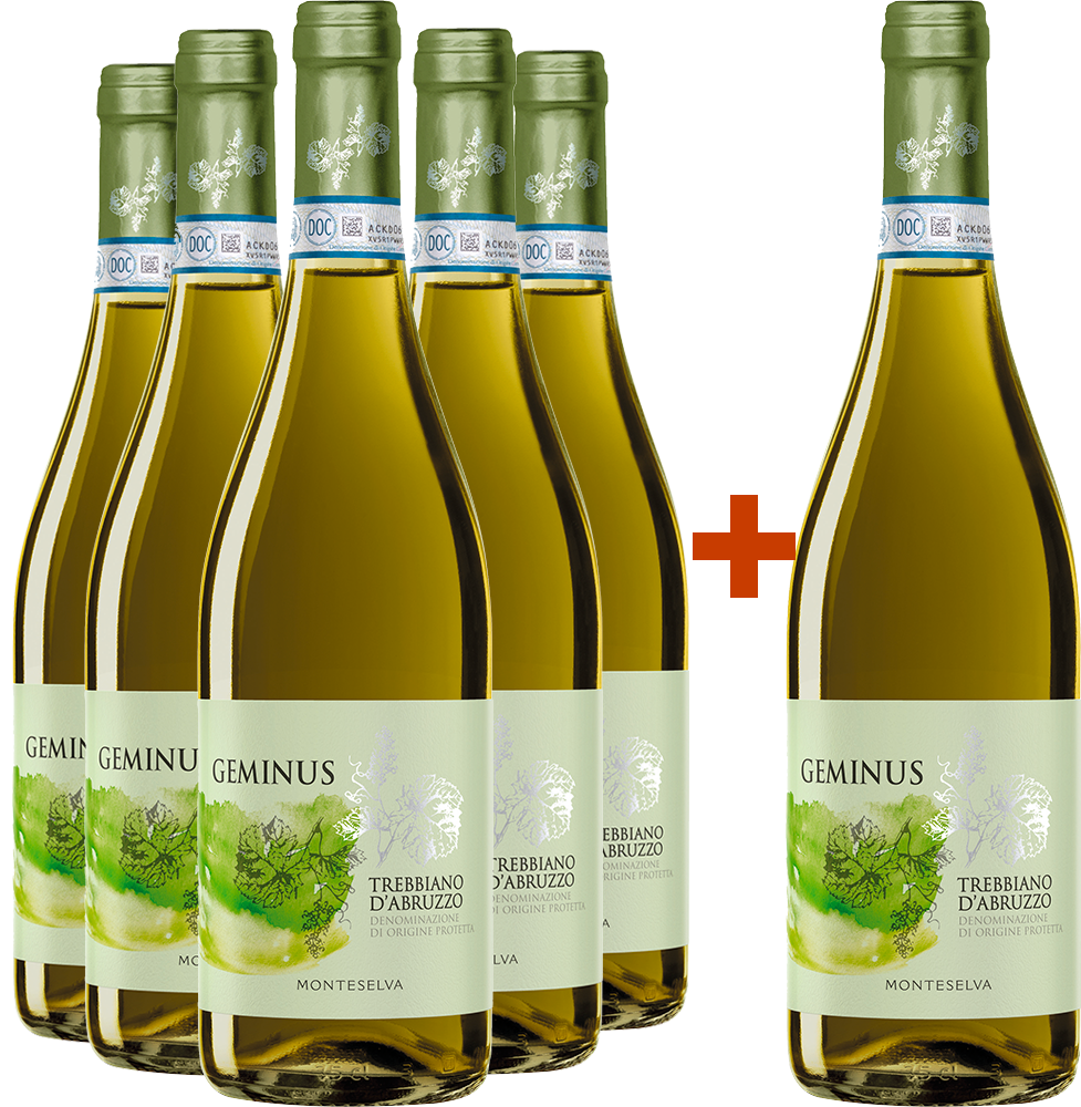 5+1 Paket Geminus Trebbiano d'Abruzzo DOC
