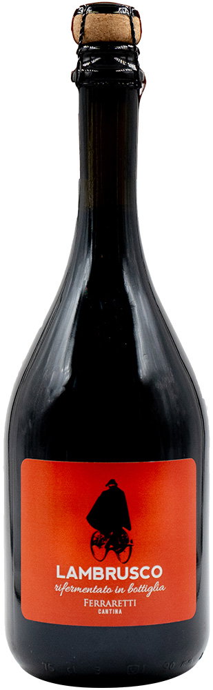 2023 Lambrusco Rosso dell'Emilia IGP Rifermentato in bottiglia poi sboccato
