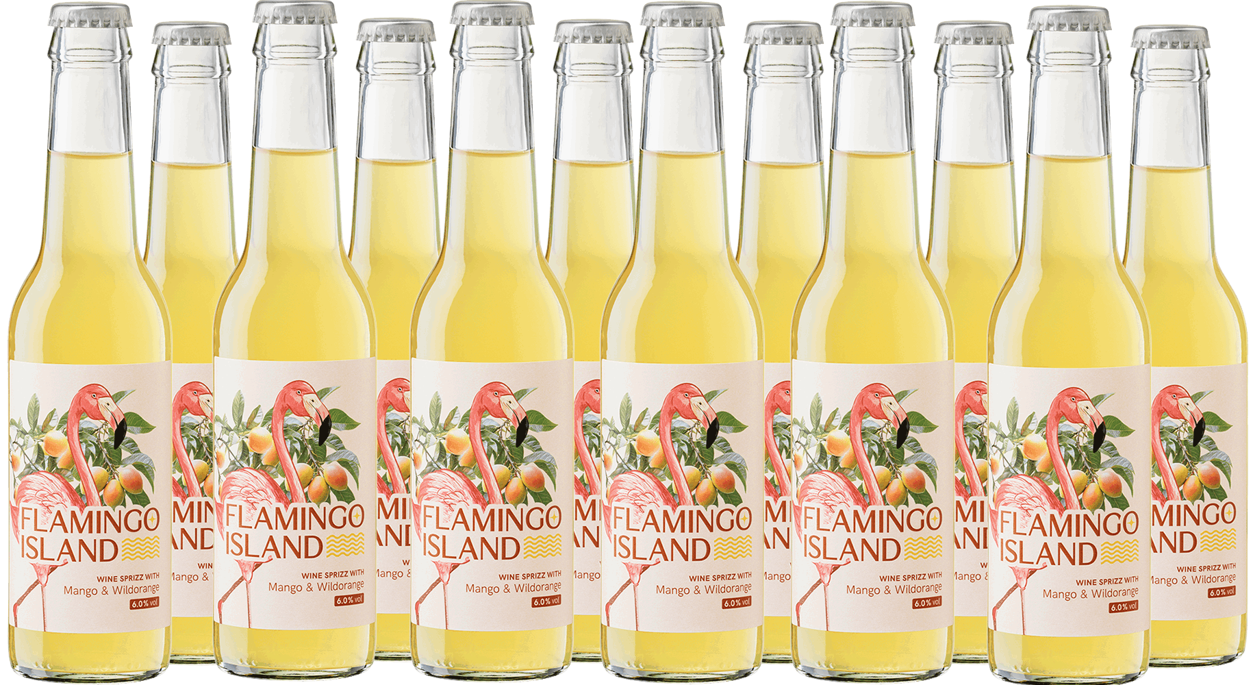 Flamingo Island Mango & Wildorange Wine Sprizz