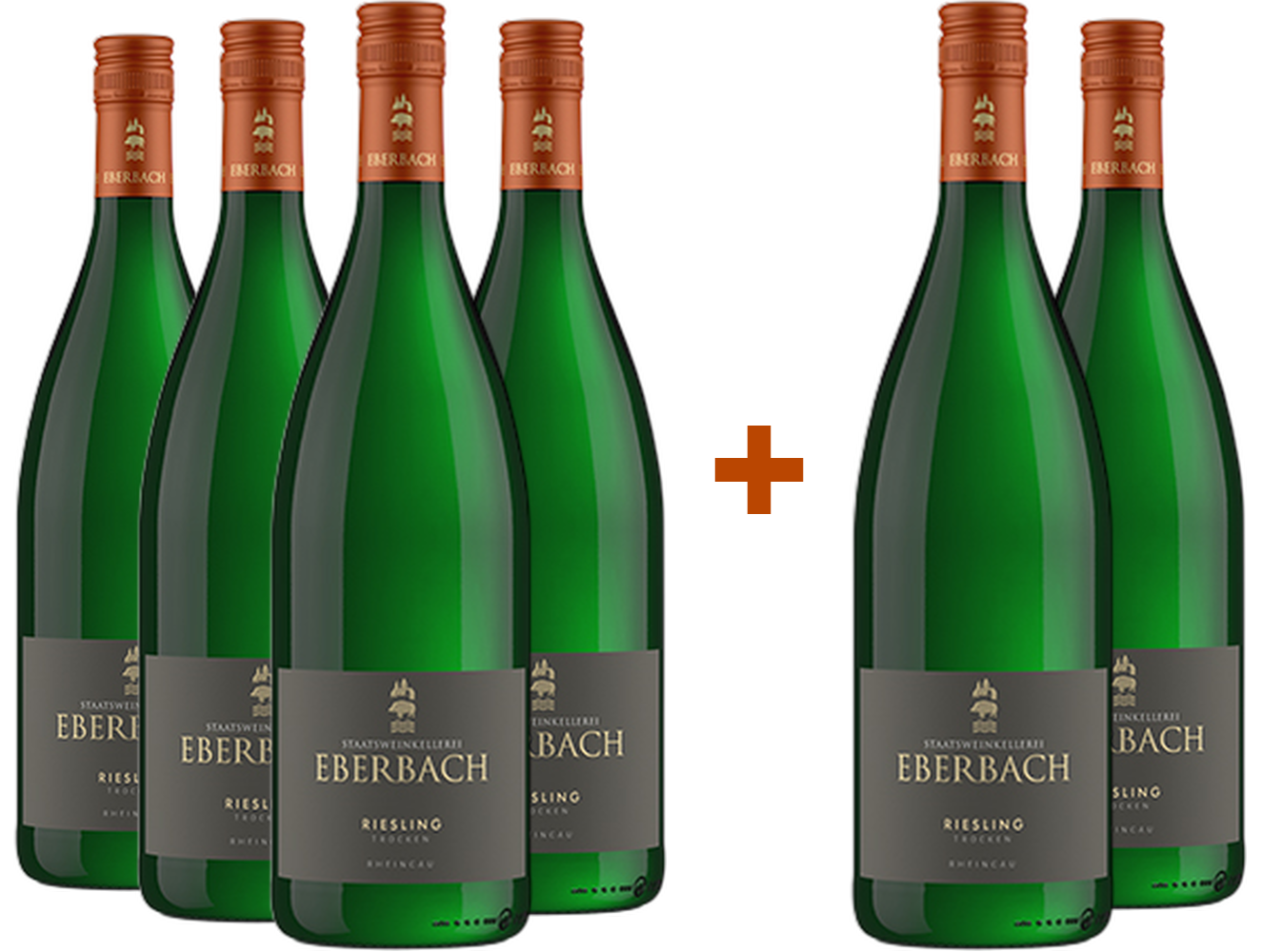 4+2 Paket Riesling trocken 1,0 L
