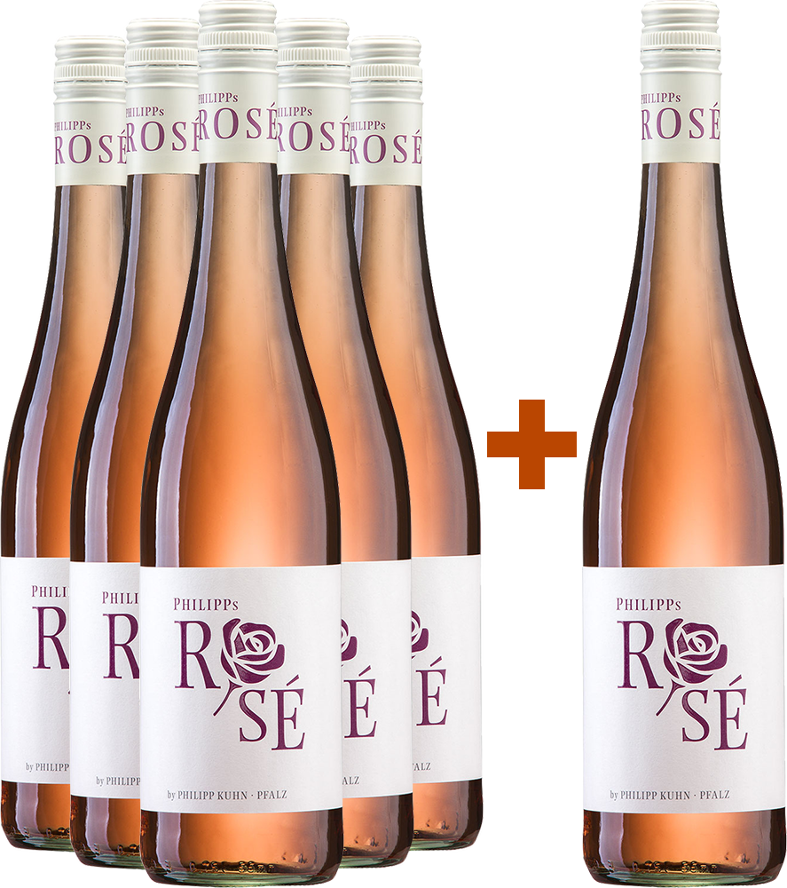 5+1 Paket Philipp's Rosé