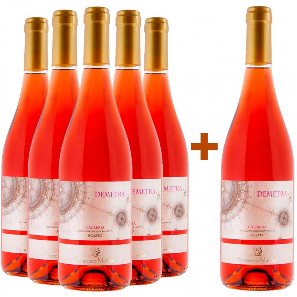 5+1 Paket Demetra Rosato Calabria IGP
