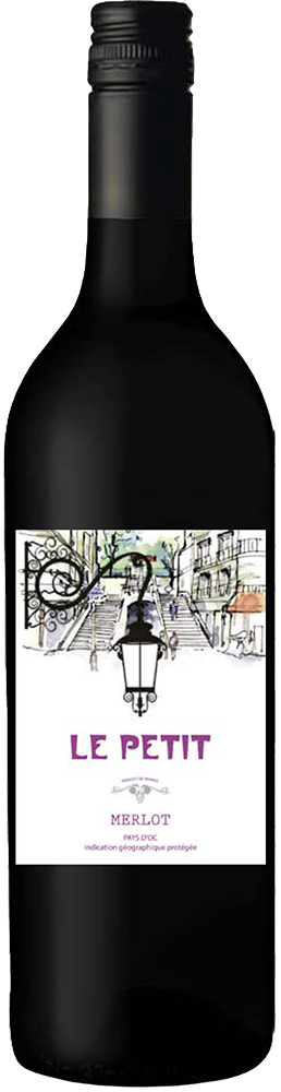 2021 Le Petit Merlot Pays d'Oc IGP