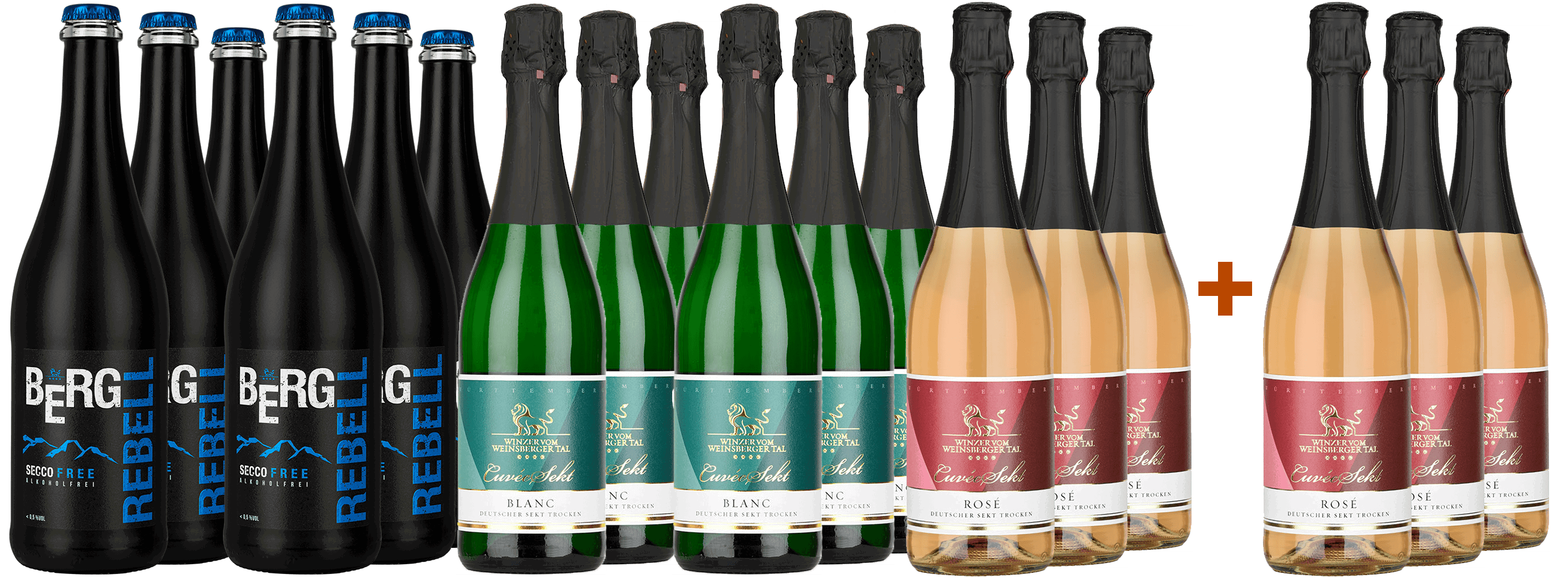 15+3 Schaumwein-Paket
