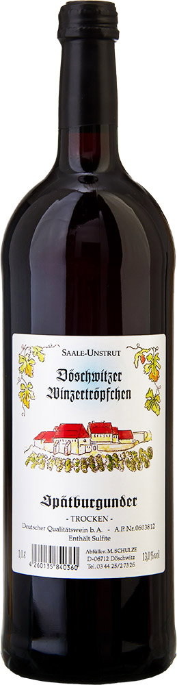 2023 Kloster Posaer Klosterberg Zeitz Spätburgunder 1,0 L