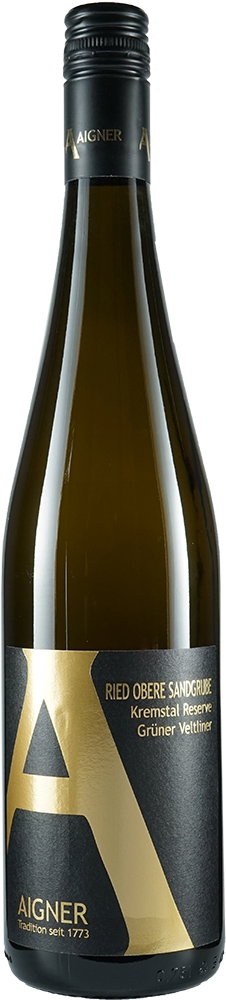 2021 Ried Obere Sandgrube Grüner Veltliner "Privat" DAC reflection