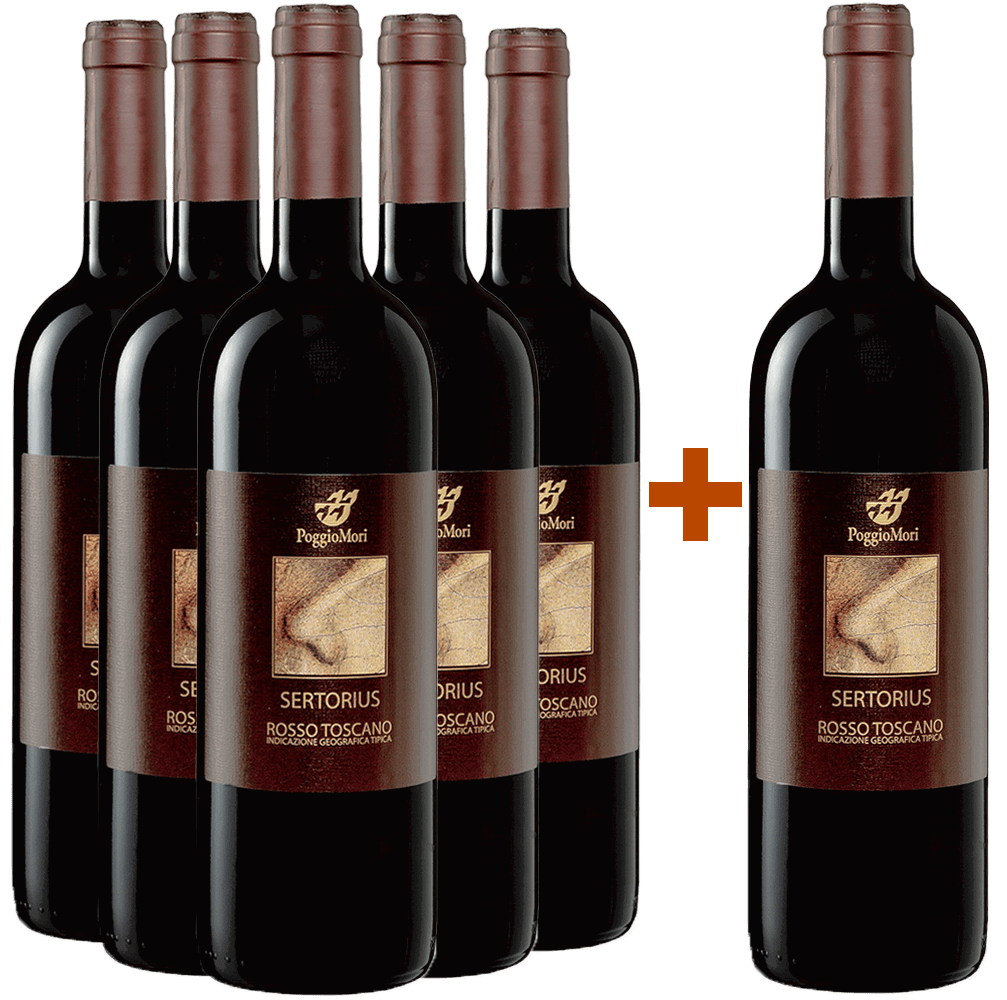 5+1 Sertorius Toscano IGP-Paket BIO
