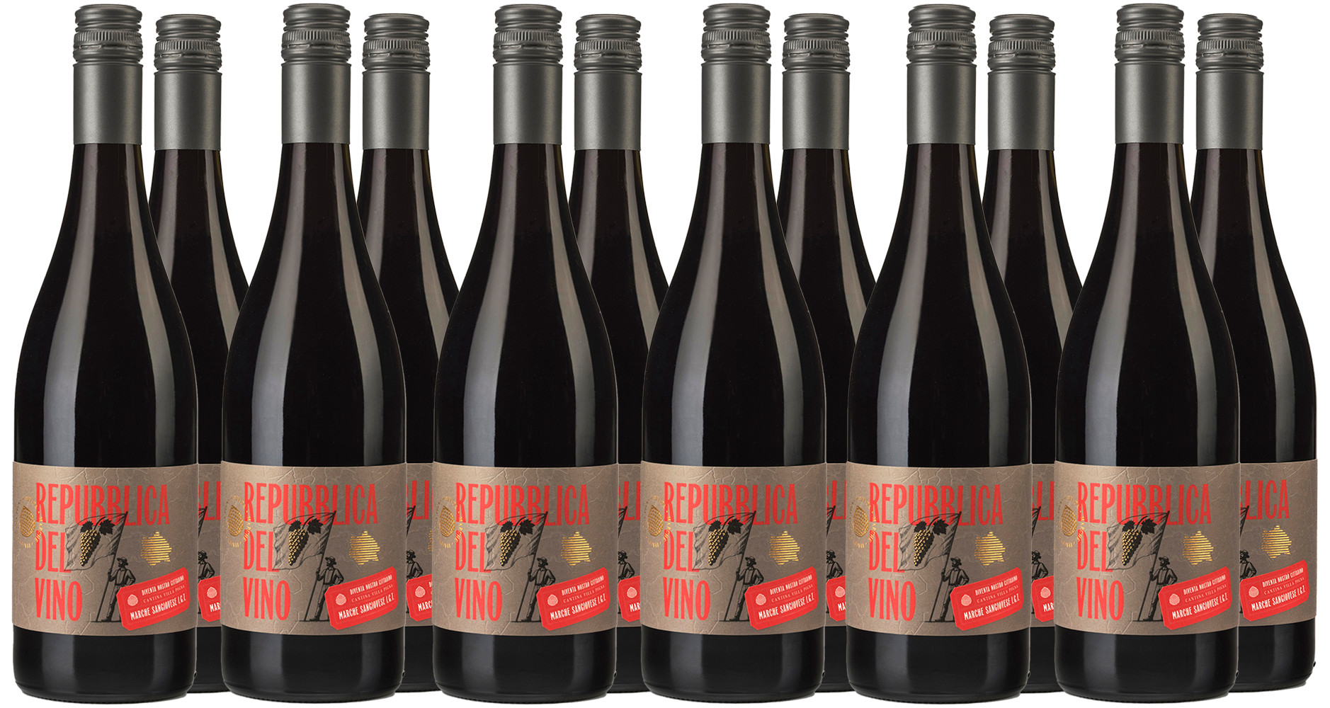 Repubblica del Vino Marche Sangiovese IGP Kennelern-Paket