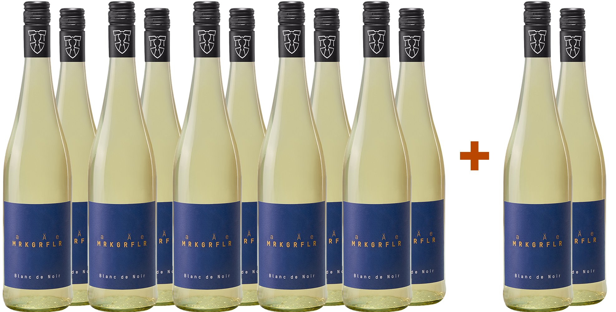 10+2 Paket MRKGRFLR Blanc de Noir
