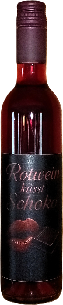 "Rotwein küsst Schoko" 0,5 L