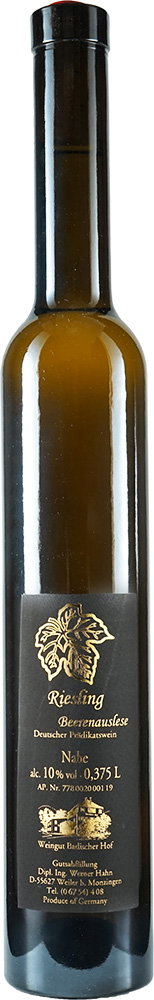 2018 Riesling Beerenauslese 0,375 L