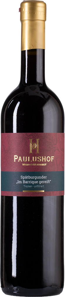 2022 Spätburgunder Barrique unfiltriert