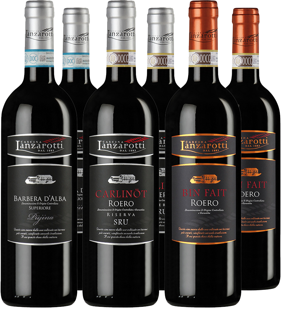 Cascina Lanzarotti Rotwein Kennenlern-Paket
