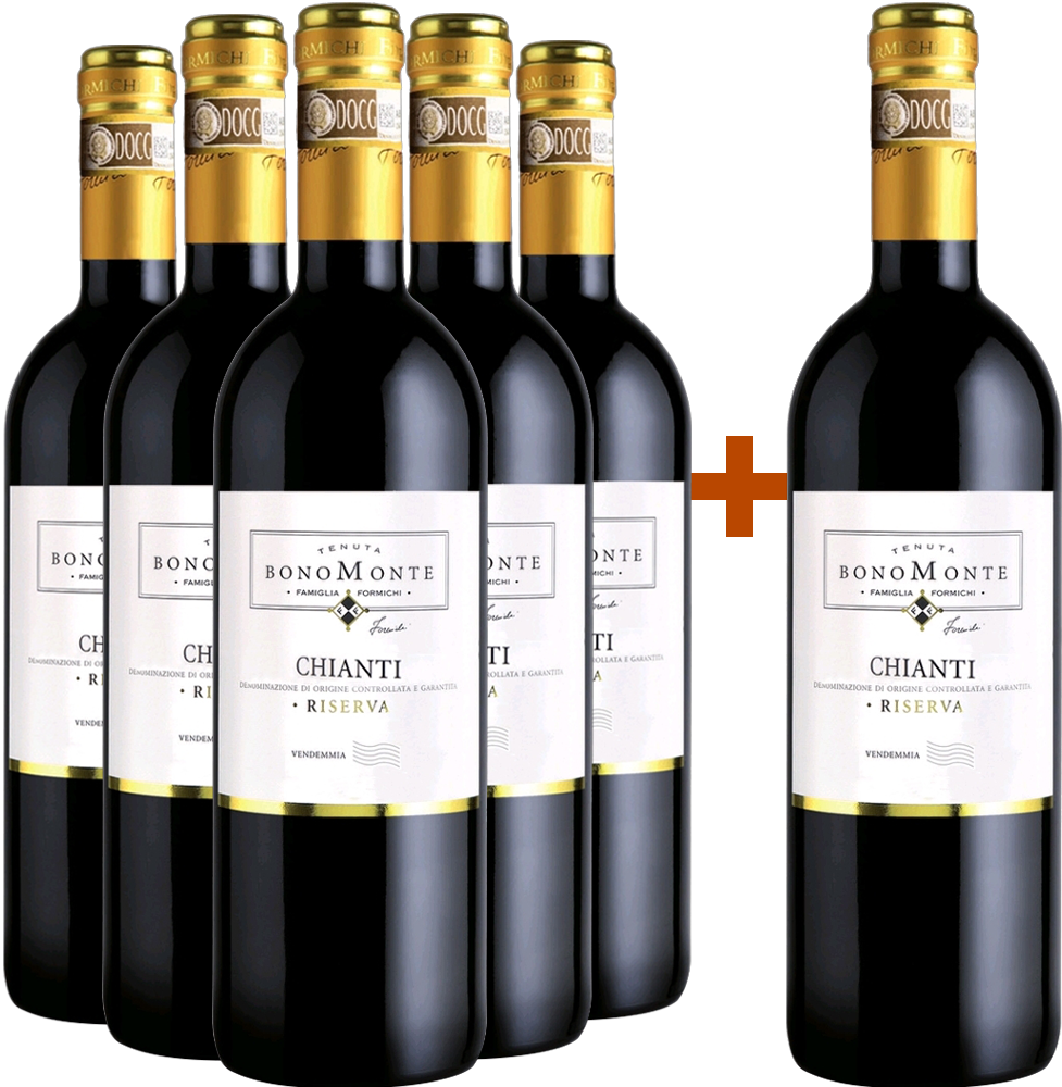 5+1 Paket Riserva Chianti DOCG