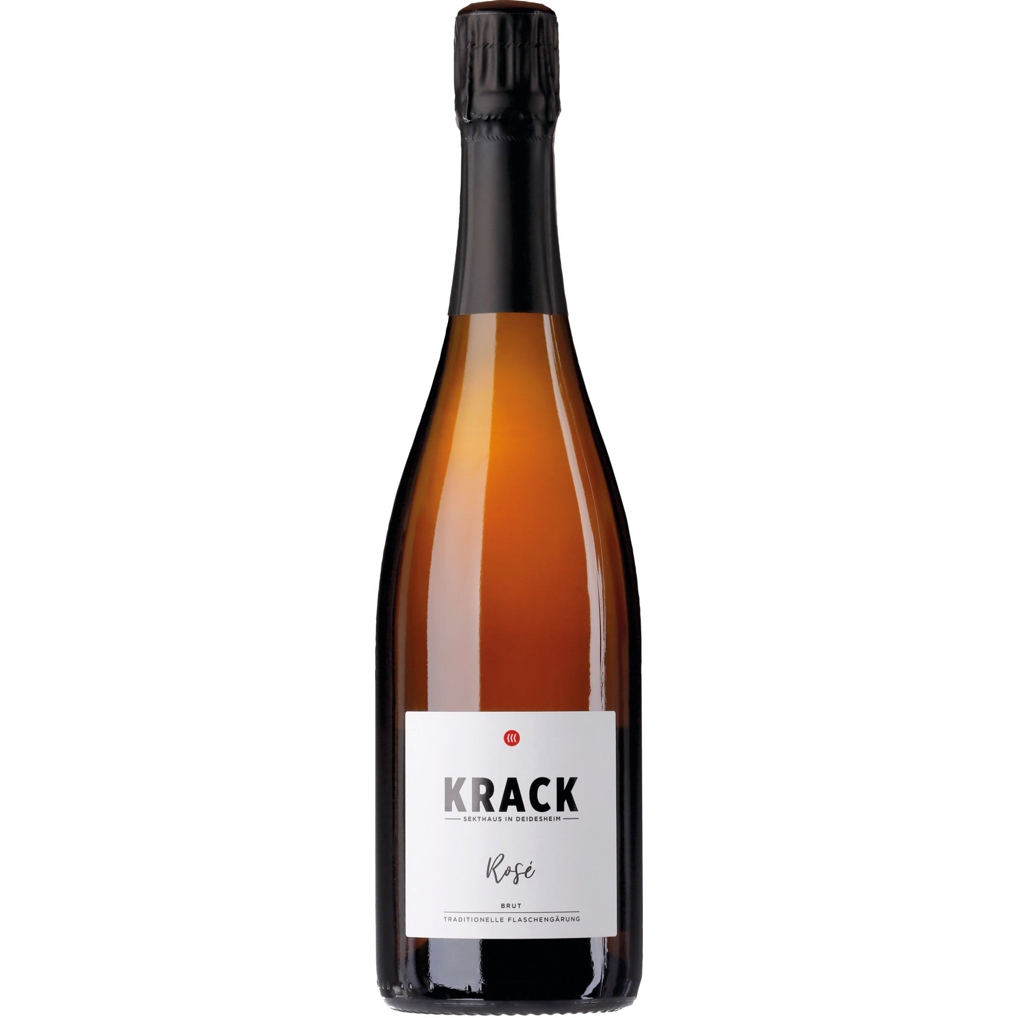 2022 Krack Rosé Sekt reflection