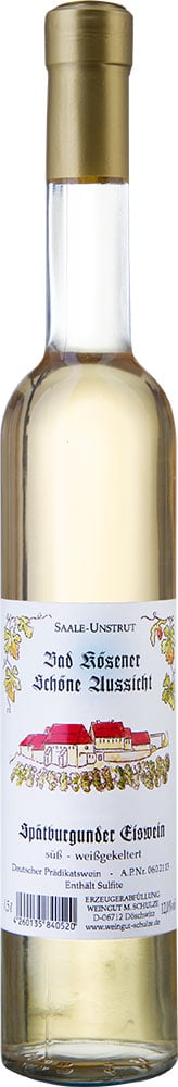 2022 Bad Kösener Schöne Aussicht Silvaner Eiswein 0,5 L