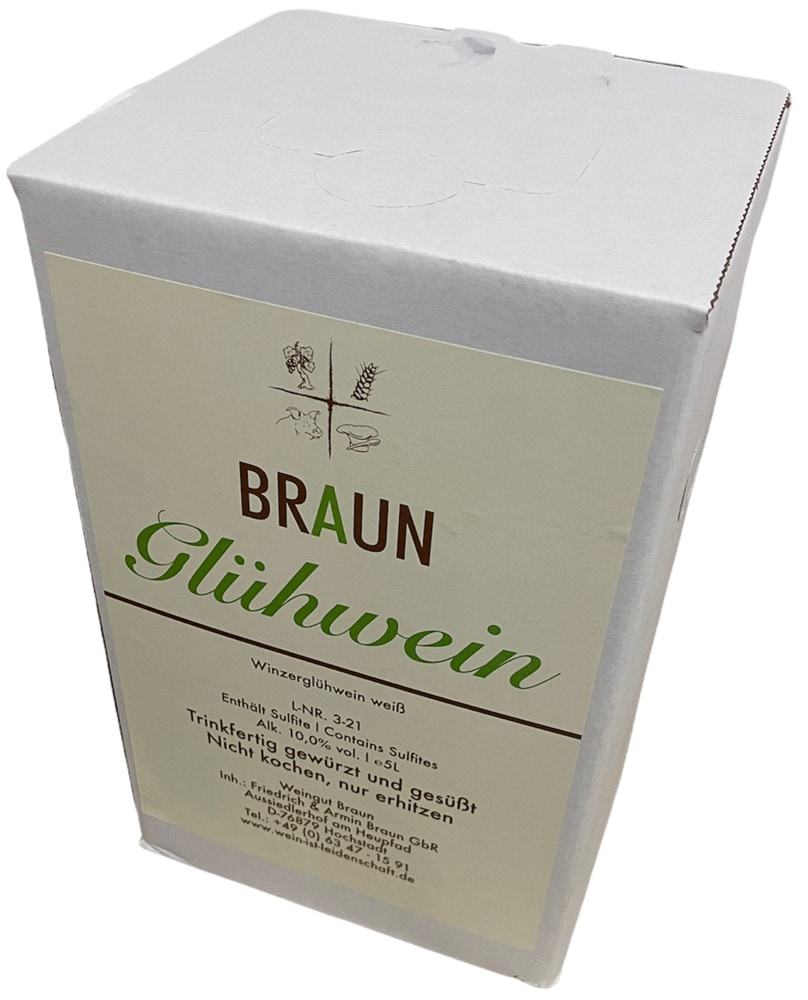 2021 Winzerglühwein weiß 5,0 L